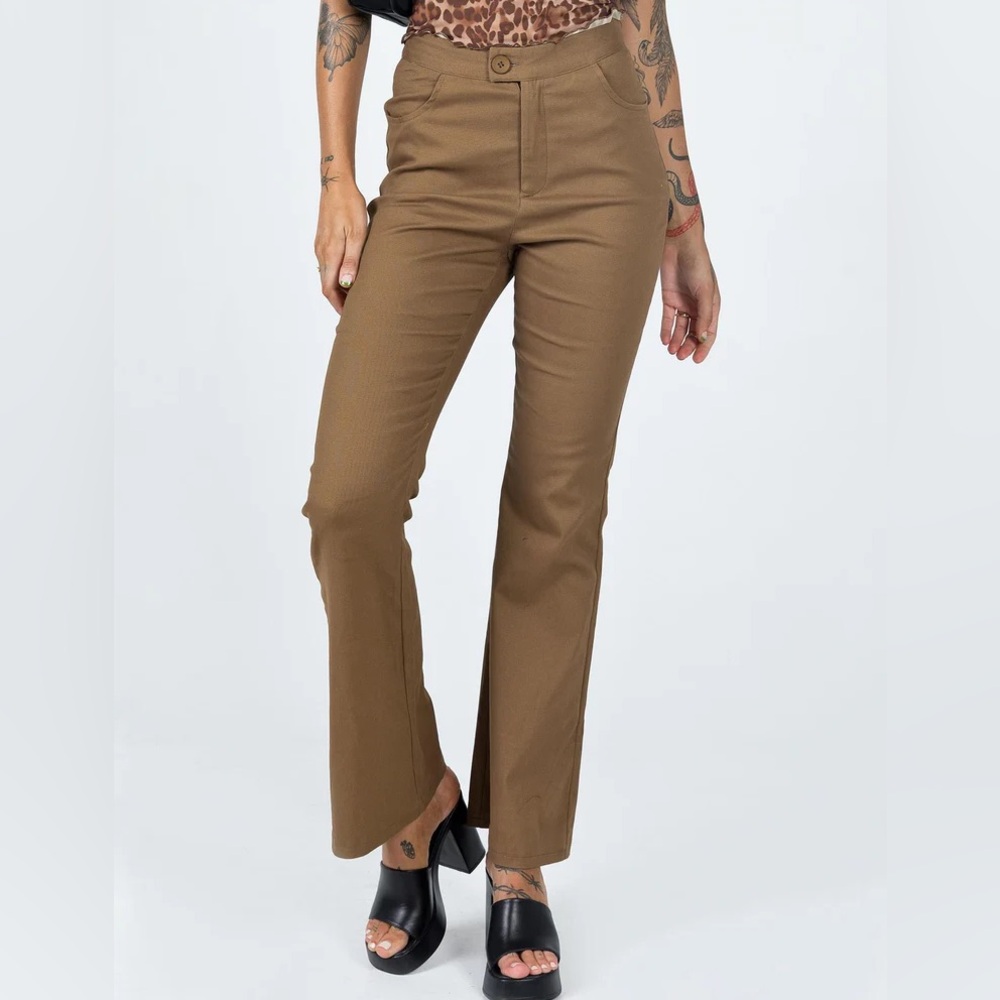 NWT Princess Polly Everette Pants Brown US 0
